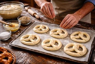 Aulas de pretzel a bordo